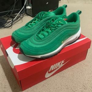 Air max 97 lucky green worn once